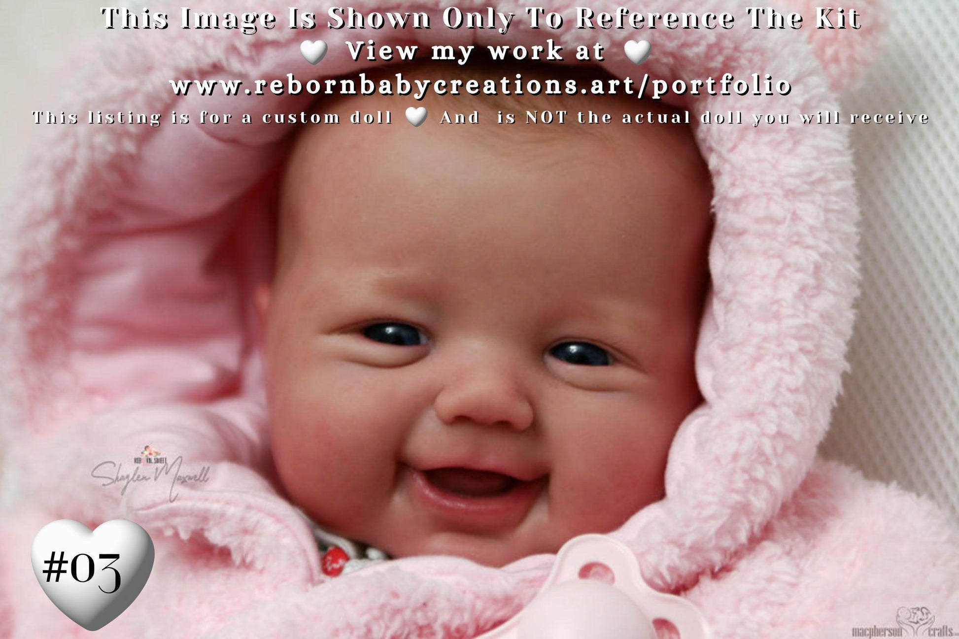 Extremely Realistic Reborn Baby Doll ~ Reborn Baby **Hyper-Realistic** Reborn Doll Gracie By Sandy Faber (21"+Full Limbs)