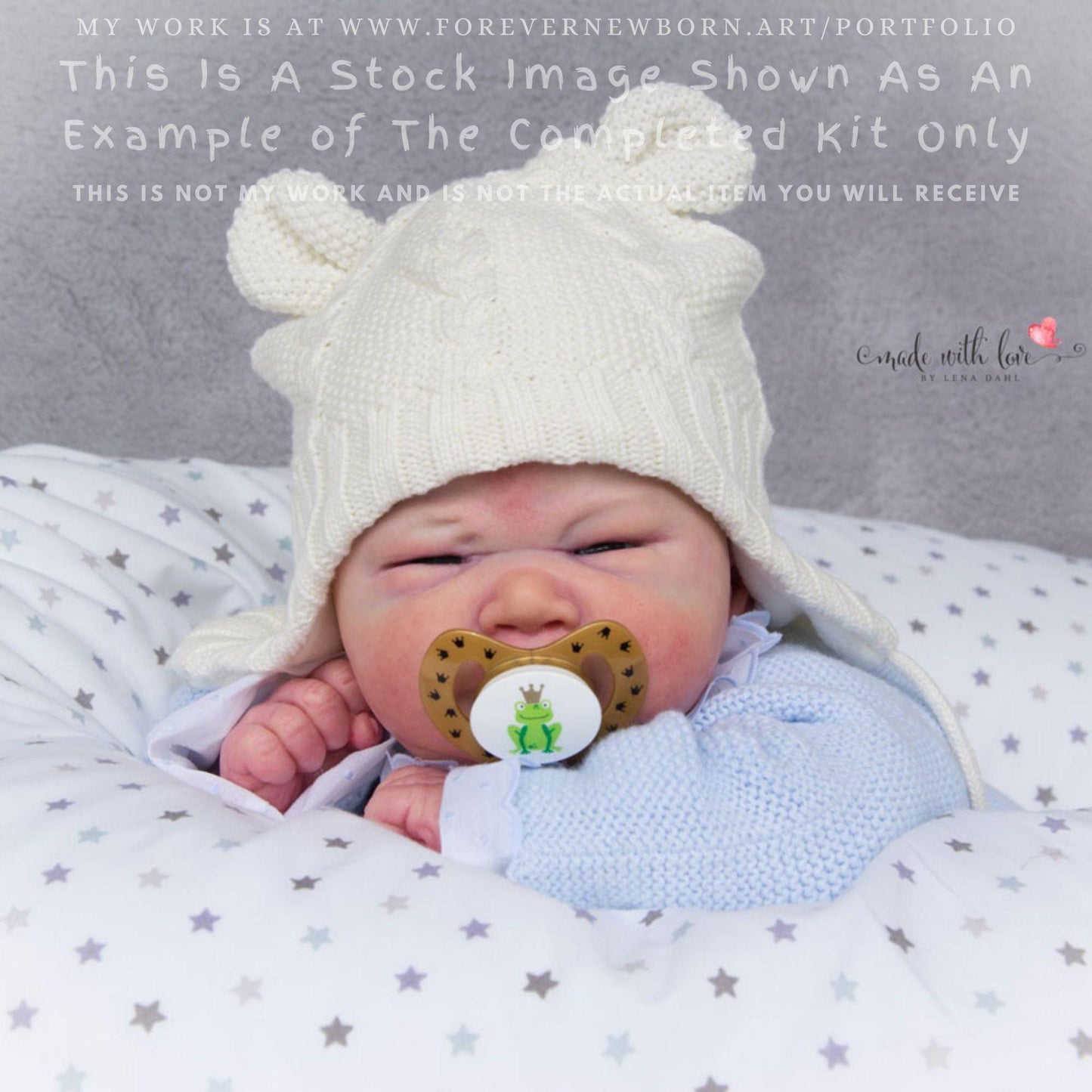 Extremely Realistic Reborn Baby Doll ~ Reborn Baby **Hyper-Realistic** Reborn Doll Elwyn By Elisa Marx (19"+Full Limbs)