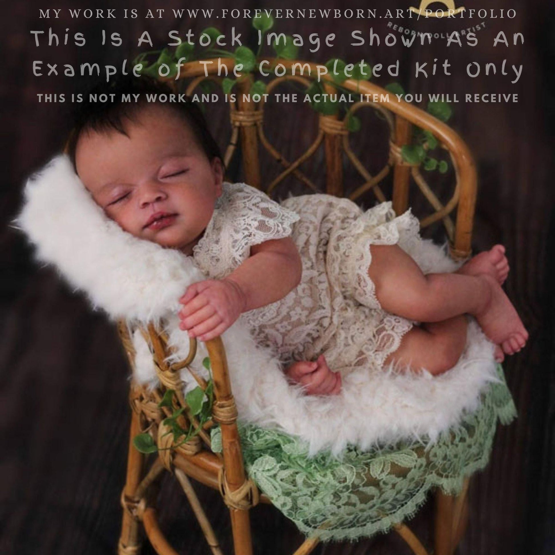 Reborn Baby **Hyper-Realistic** Reborn Doll Coco by Ebtehal Abul (20"+Full Limbs)