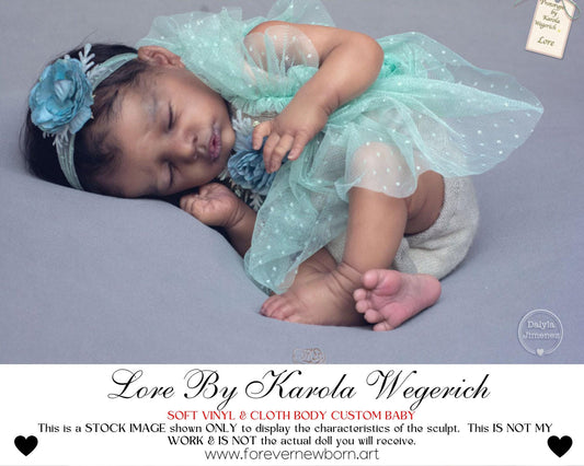 Lifelike Reborn Doll Lore by Karola Wegerich (20"+Full Limbs)