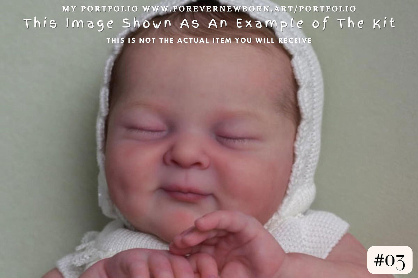 Free Baby Offer ~ Reborn Doll Sale ~ Custom Baby Olivia by Irina Kaplanskaya (19"+ Full Limbs) *Extended Processing Time. NEW SCULPT.