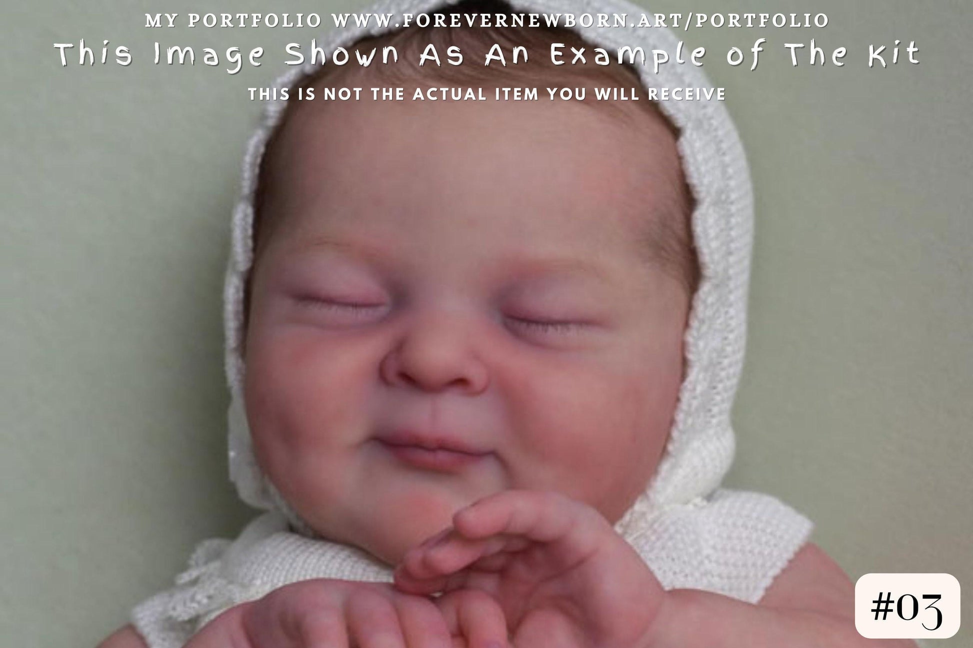 Free Baby Offer ~ Reborn Doll Sale ~ Custom Baby Olivia by Irina Kaplanskaya (19"+ Full Limbs) *Extended Processing Time. NEW SCULPT.