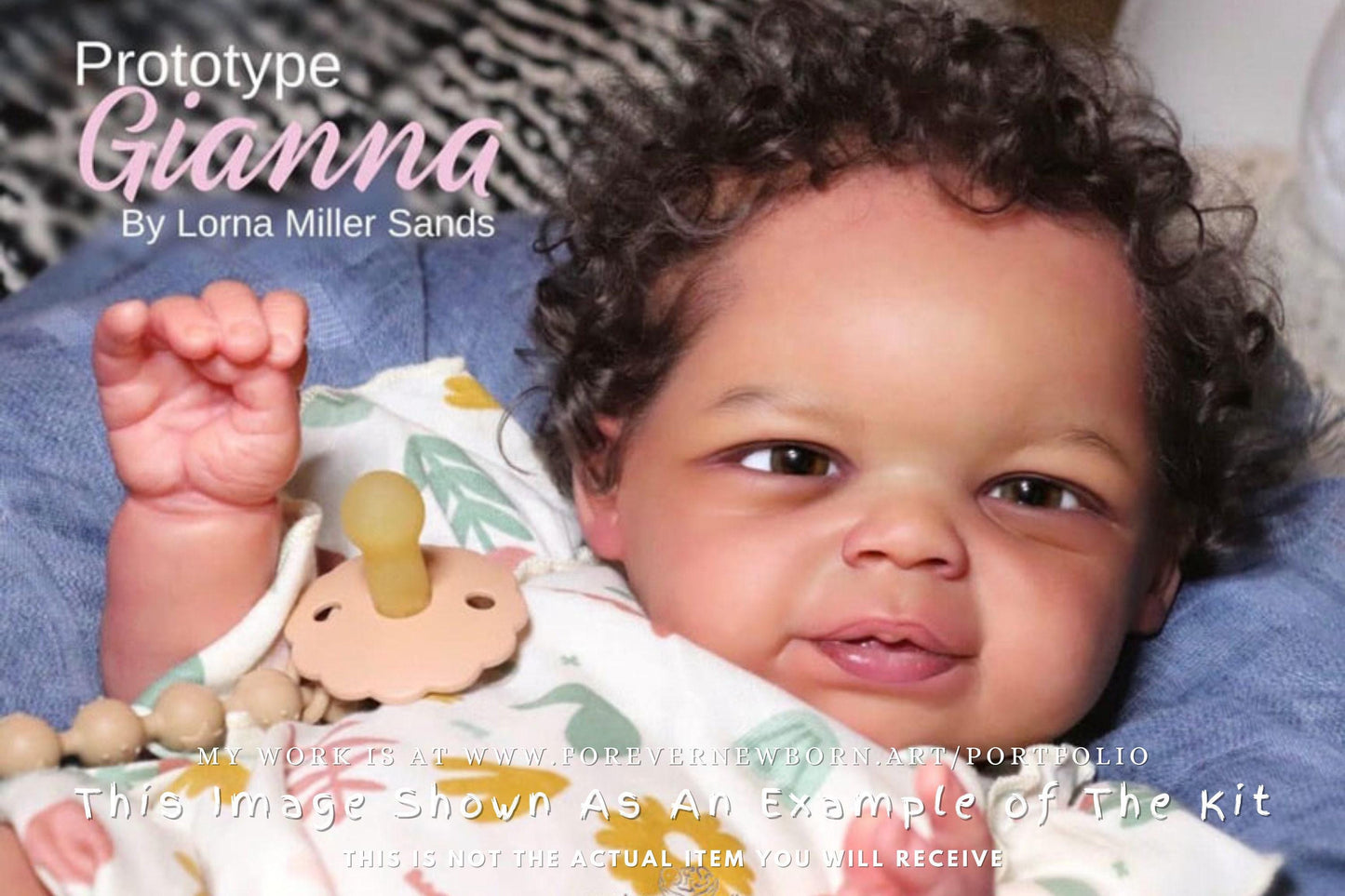 Extremely Realistic Reborn Baby Doll ~ Reborn Baby **Hyper-Realistic** Reborn Doll Gianna By Lorna Miller Sands 19" Full Limbs