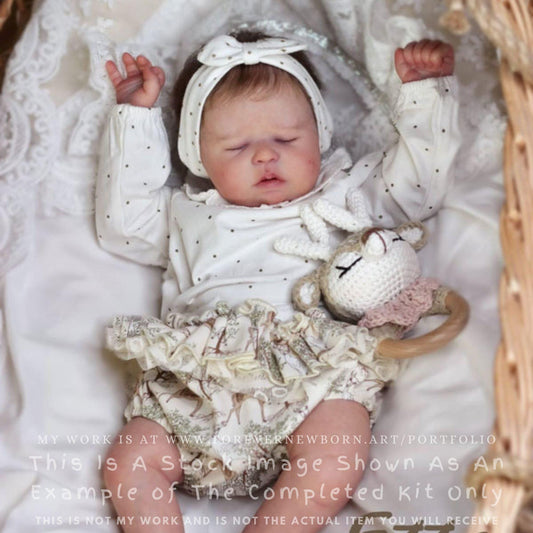 Extremely Realistic Reborn Baby Doll ~ Reborn Baby **Hyper-Realistic** Reborn Doll Etta By Sienna Kuhlstrom Ahlgren (19"+Full Limbs)