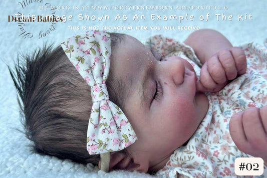 Amazing Hyper-Realistic Reborn Custom Doll Laurie by Cassie Ann Love (20" Full Limbs)