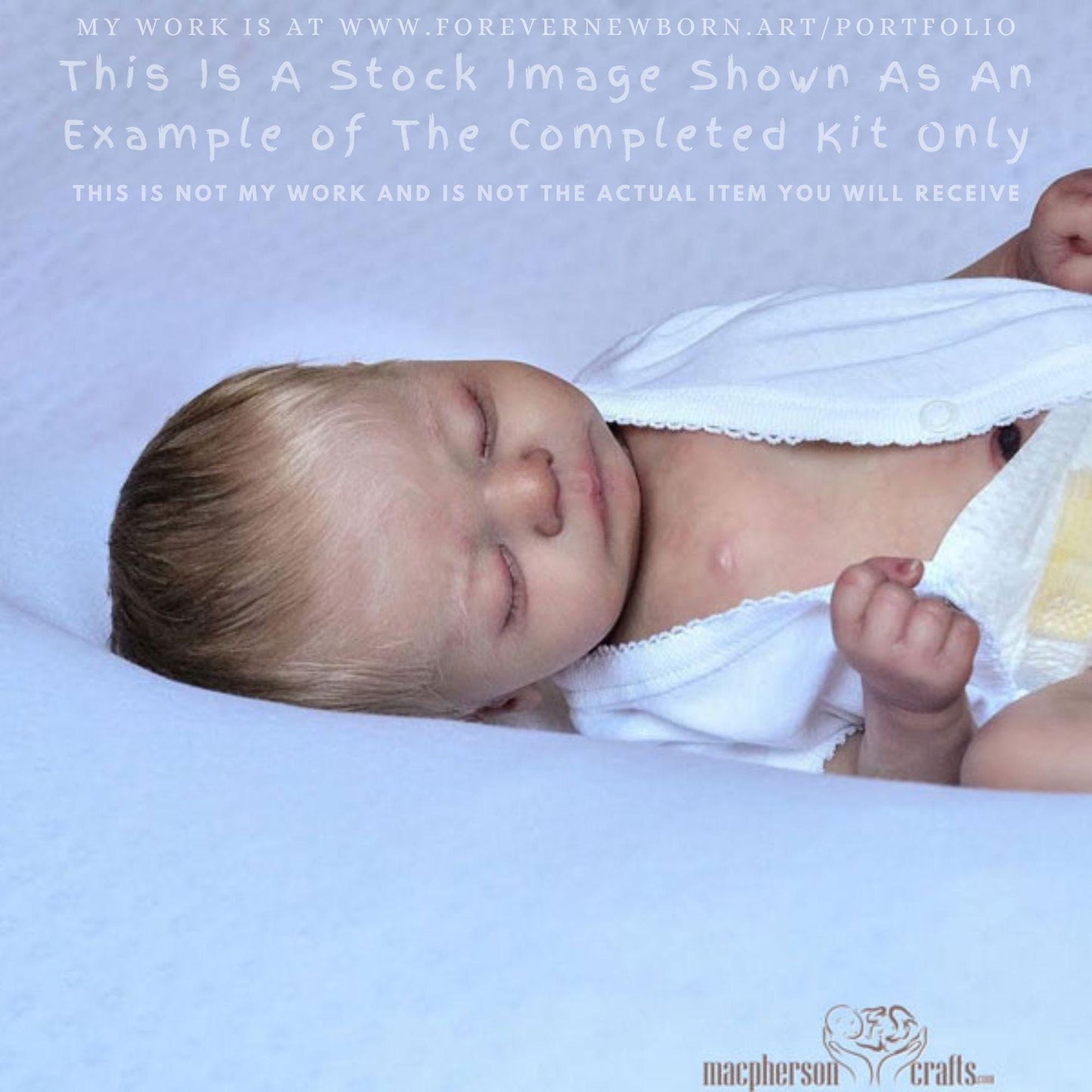 Amazing Hyper-Realistic Reborn Custom Doll Kai by Gudrun Legler (19"+Full Limbs)
