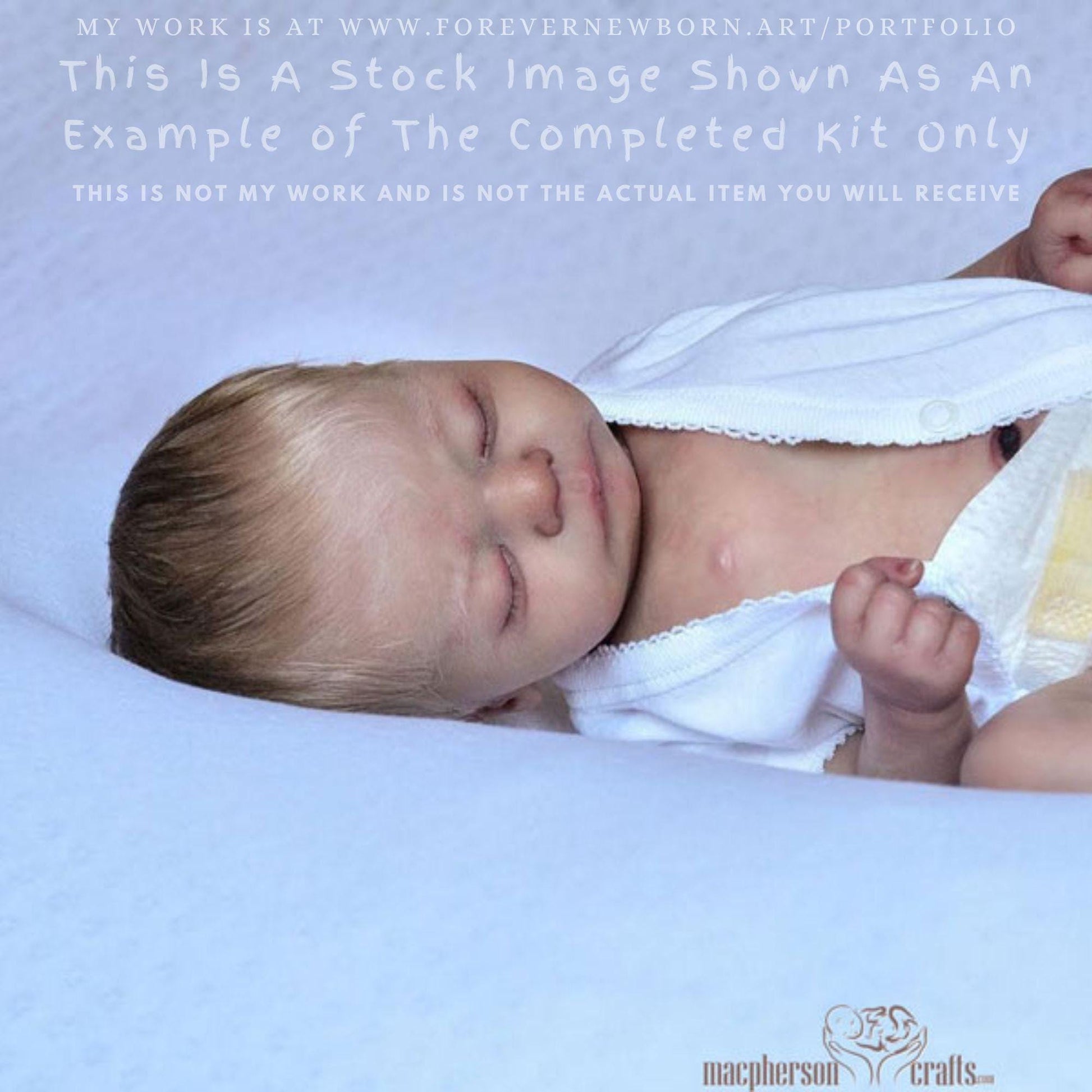 Amazing Hyper-Realistic Reborn Custom Doll Kai by Gudrun Legler (19"+Full Limbs)
