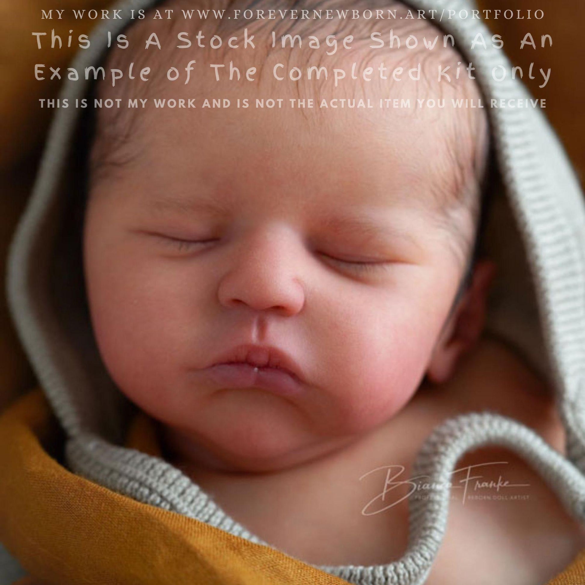 Amazing Hyper-Realistic Reborn Custom Doll John John by Tay Freitas (21"+Full Limbs)