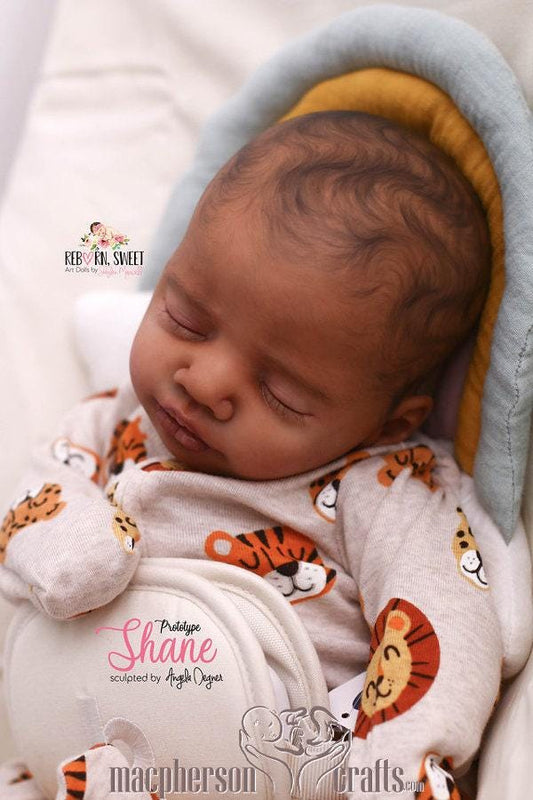 Reborn Baby **Hyper-Realistic** Reborn Doll Shane by Angela Degner (20" Full Limbs)