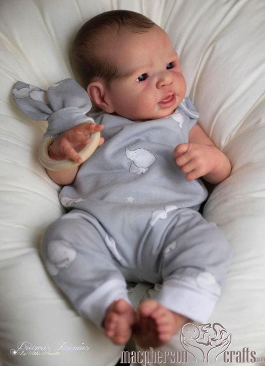 Reborn Baby **Hyper-Realistic** Reborn Doll Billy by Adrie Stoete (18" Full Limbs)