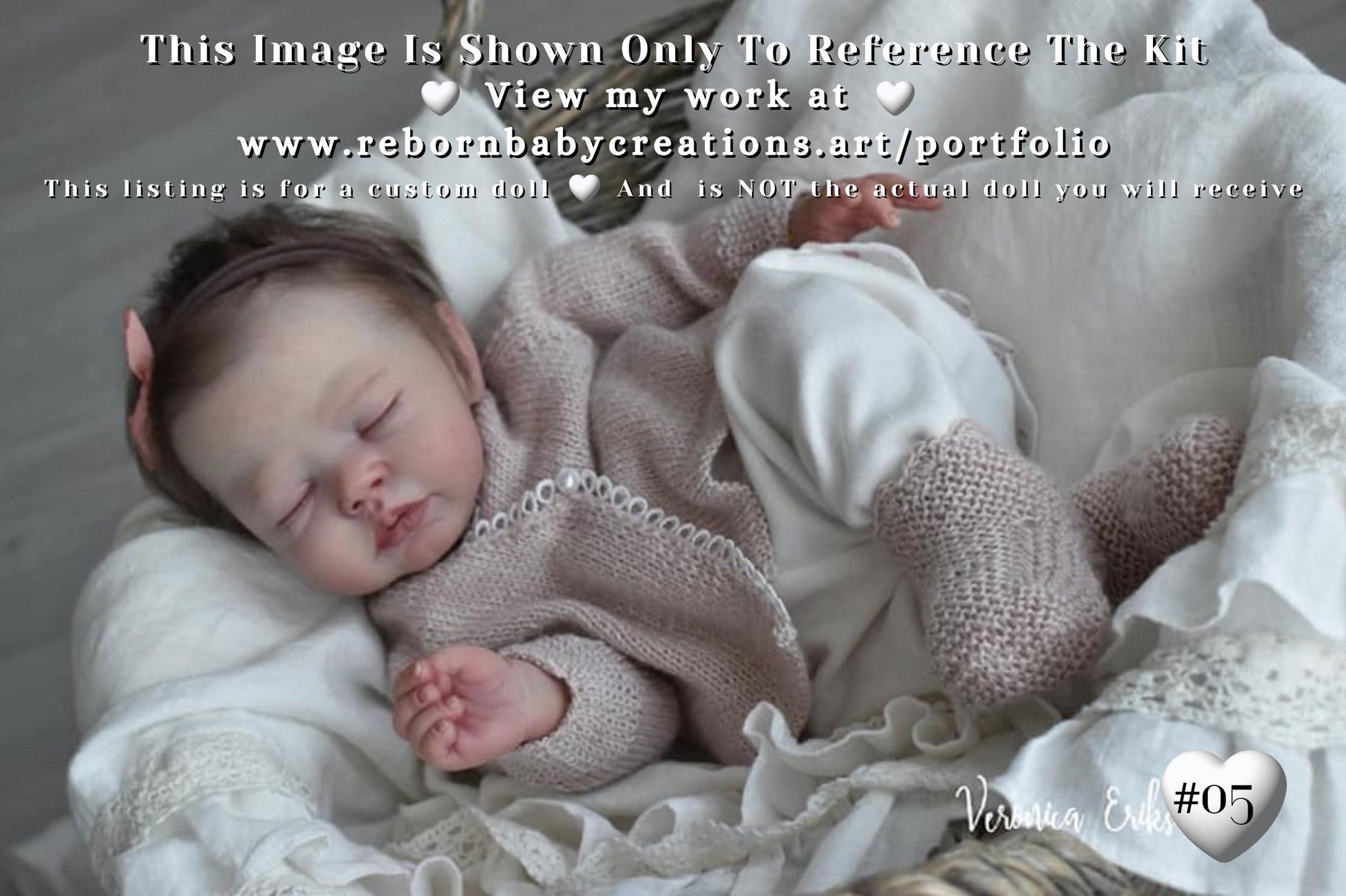 Last One Available ~ Custom Reborn Baby Doll Zori By Dawn McLeod (16"+Full Limbs)