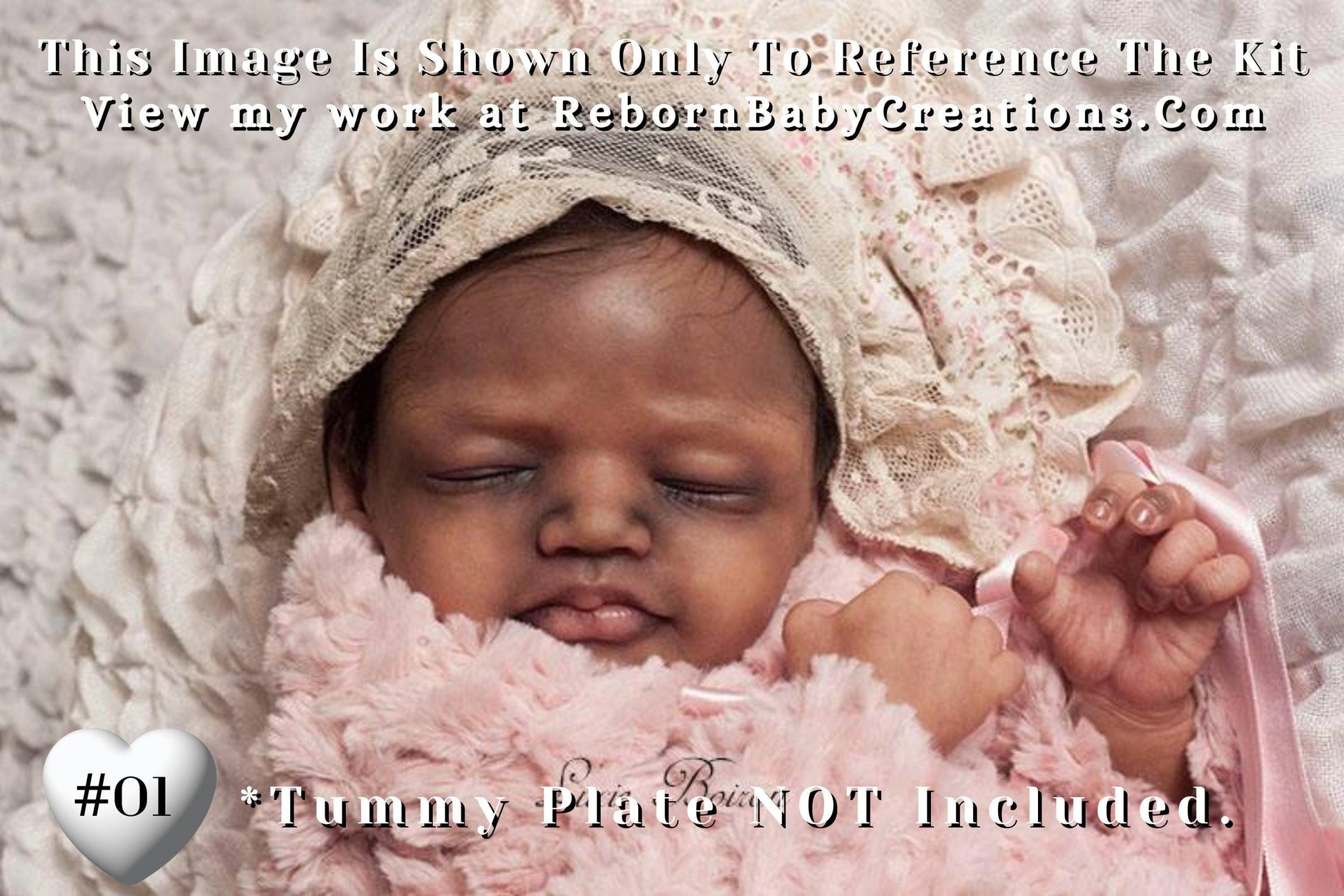 Amazing Hyper-Realistic Reborn Custom Doll Reborn doll Layla by Suzette du Plessis (19"+ 3/4 Arms Full Legs)