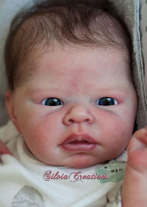 Amazing Hyper-Realistic Reborn Custom Doll Jamie by Adrie Stoete (19" Full Limbs)
