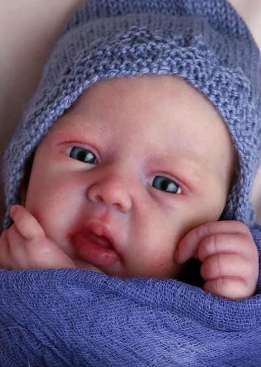Lifelike Reborn Doll Mindy by Adrie Stoete (16" Full Limbs)