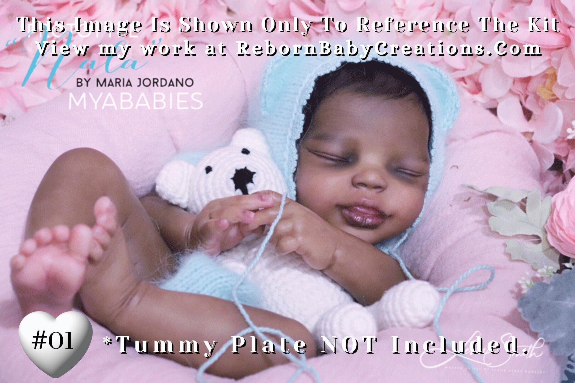 Lifelike Reborn doll Nala by Maria Jordano (22"+ Full Limbs)