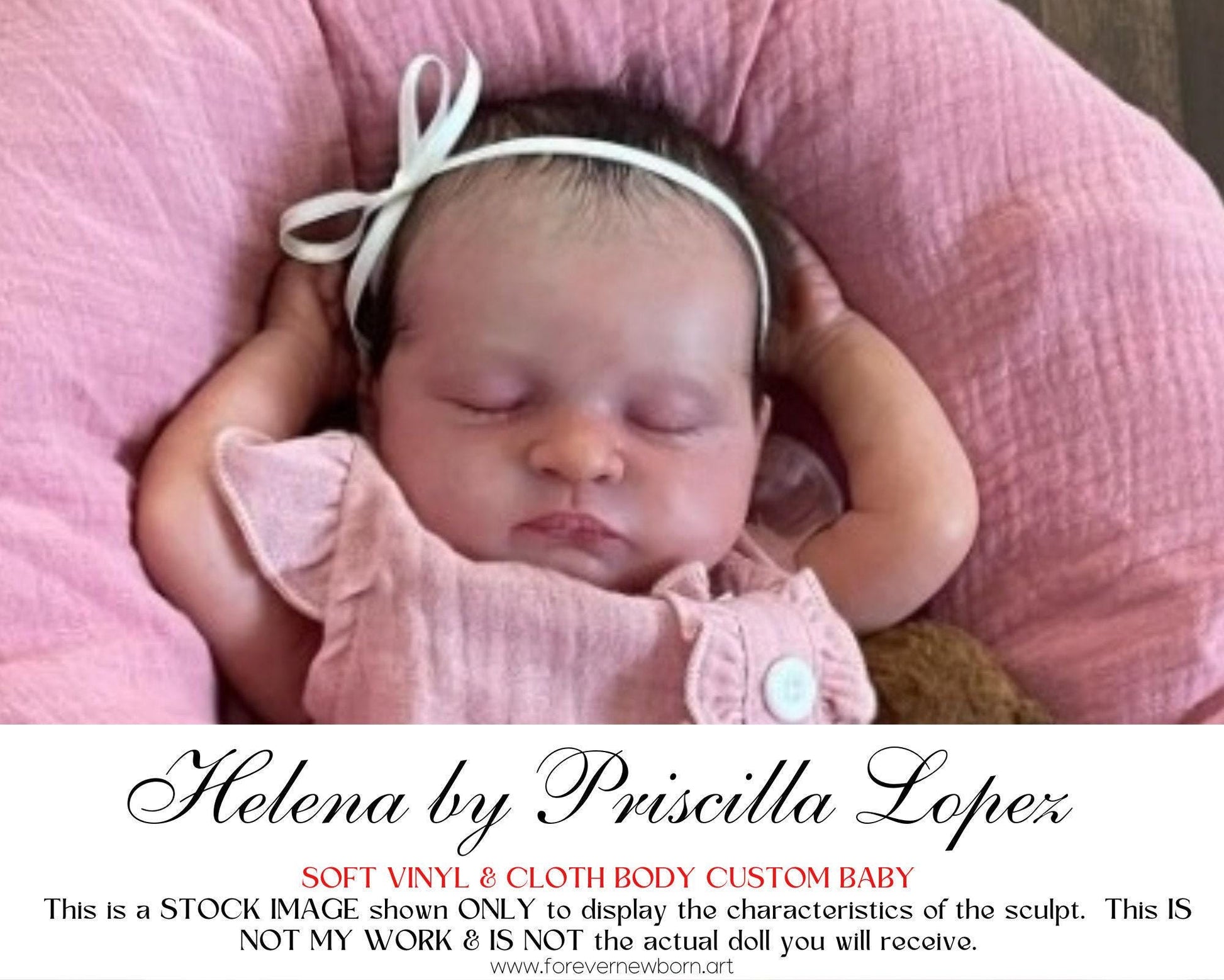 Amazing Hyper-Realistic Reborn Custom Doll LE Helena by Priscilla Lopez (18"+Full Limbs)