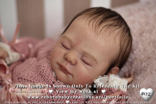 Reborn Baby Doll Elise by Karola Wegerich LoNg SoLD OuT LiMiTeD EDiTiOn (19"+Full Limbs)