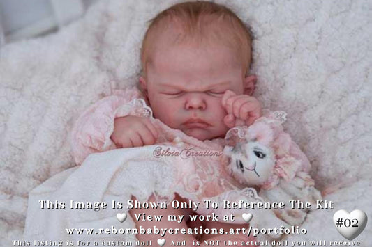 Reborn Baby Doll Bluebell by Cassie Brace LoNg SoLD OuT LiMiTeD EDiTiOn (22"+Full Limbs)