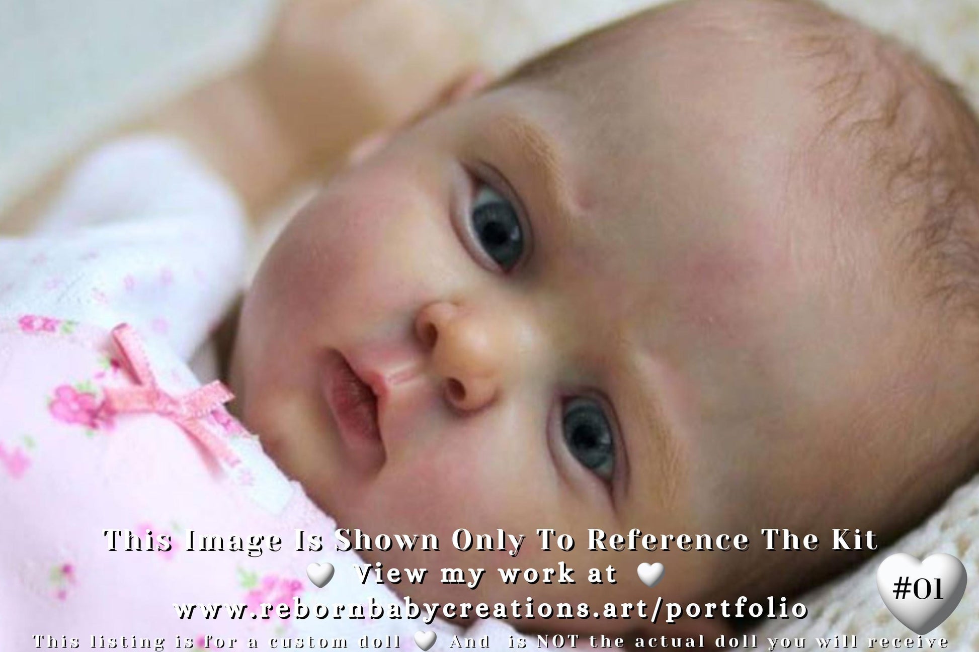 Reborn Baby Doll Jocy by Olga Auer LoNg SoLD OuT LiMiTeD EDiTiOn (20"+Full Limbs)