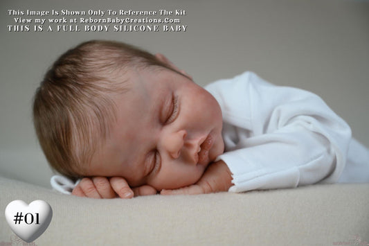 Johnathan by Ina Volprich (19.5 inches 7lbs 9oz) **Temp Out of Stock** Super Soft Silicone
