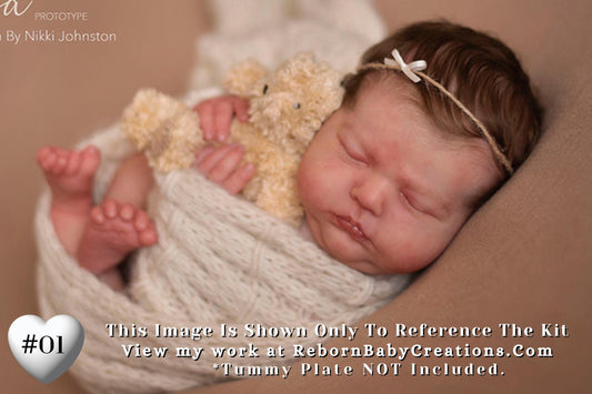 Hyper-Realistic Realborn® Realborn® Tessa Sleeping (19"+Full Limbs)
