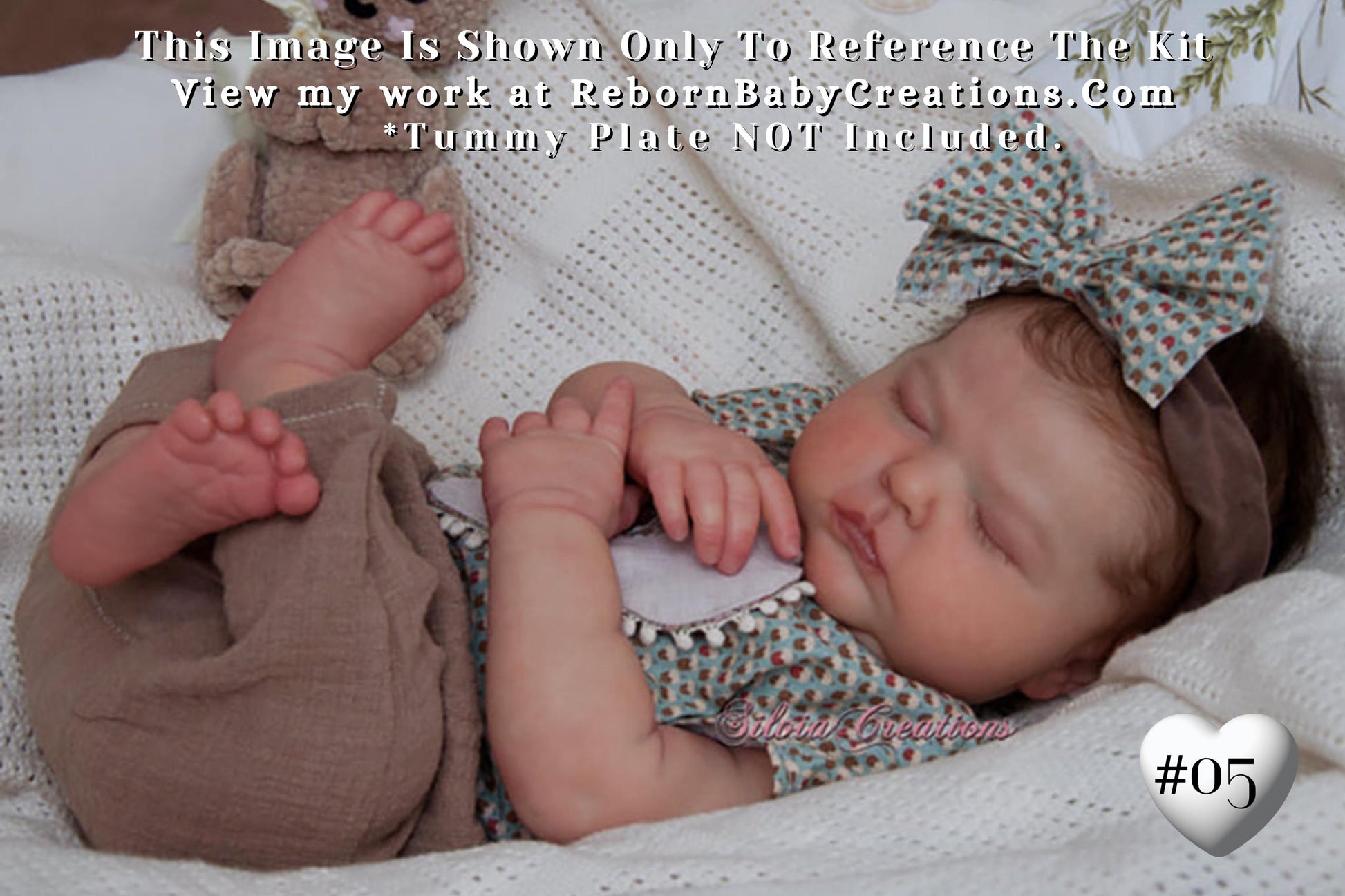 Hyper-Realistic Realborn® Realborn® Tessa Sleeping (19"+Full Limbs)