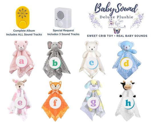 BabySound Plushie Hi-Def Real Baby Sounds ***This is NOT a DOLL!
