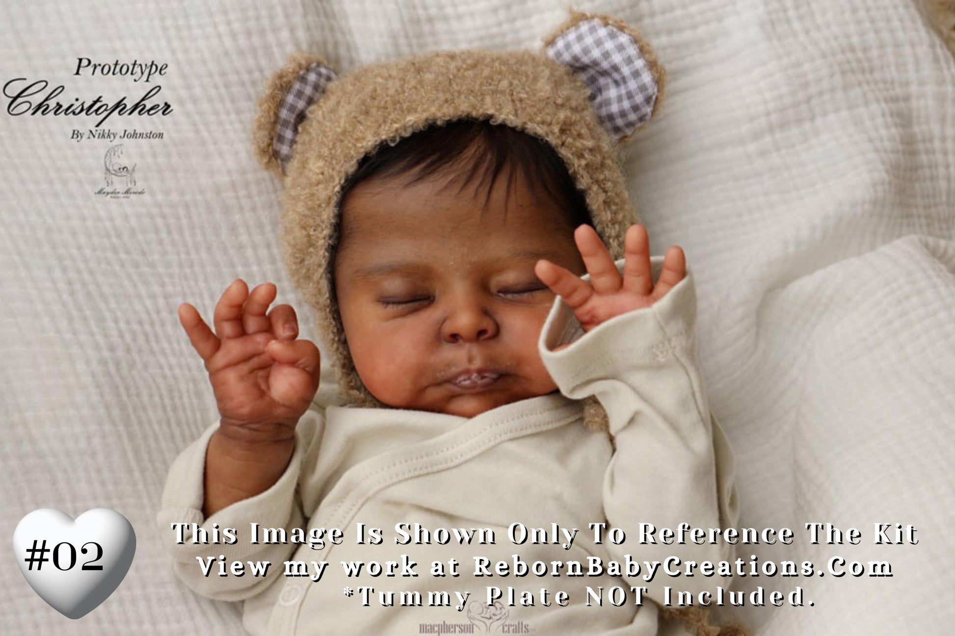Brand New Baby Christopher by Nikki Johnston~Pre-Order (19" + Full Limbs)