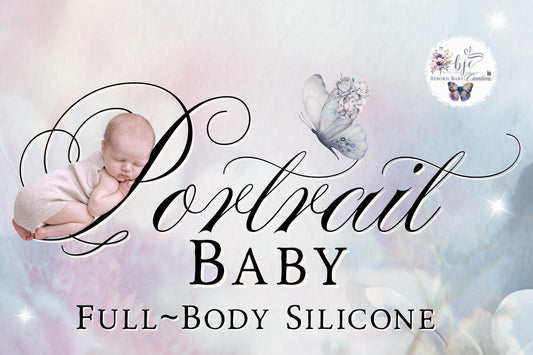Custom Portrait Baby ~ Full Body Platinum Silicone