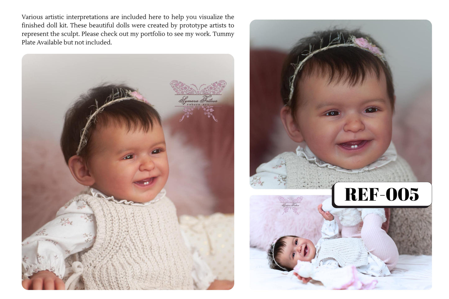 Felicia Reborn Toddler Doll by Priscila Lopez (26 inches tall)