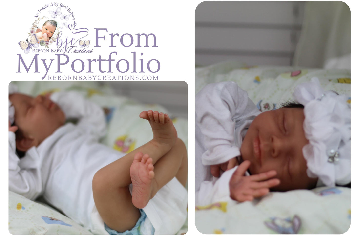 Felicia Reborn Toddler Doll by Priscila Lopez (26 inches tall)