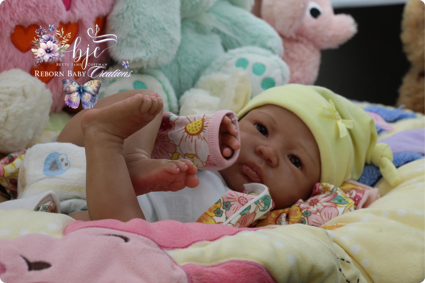 Felicia Reborn Toddler Doll by Priscila Lopez (26 inches tall)