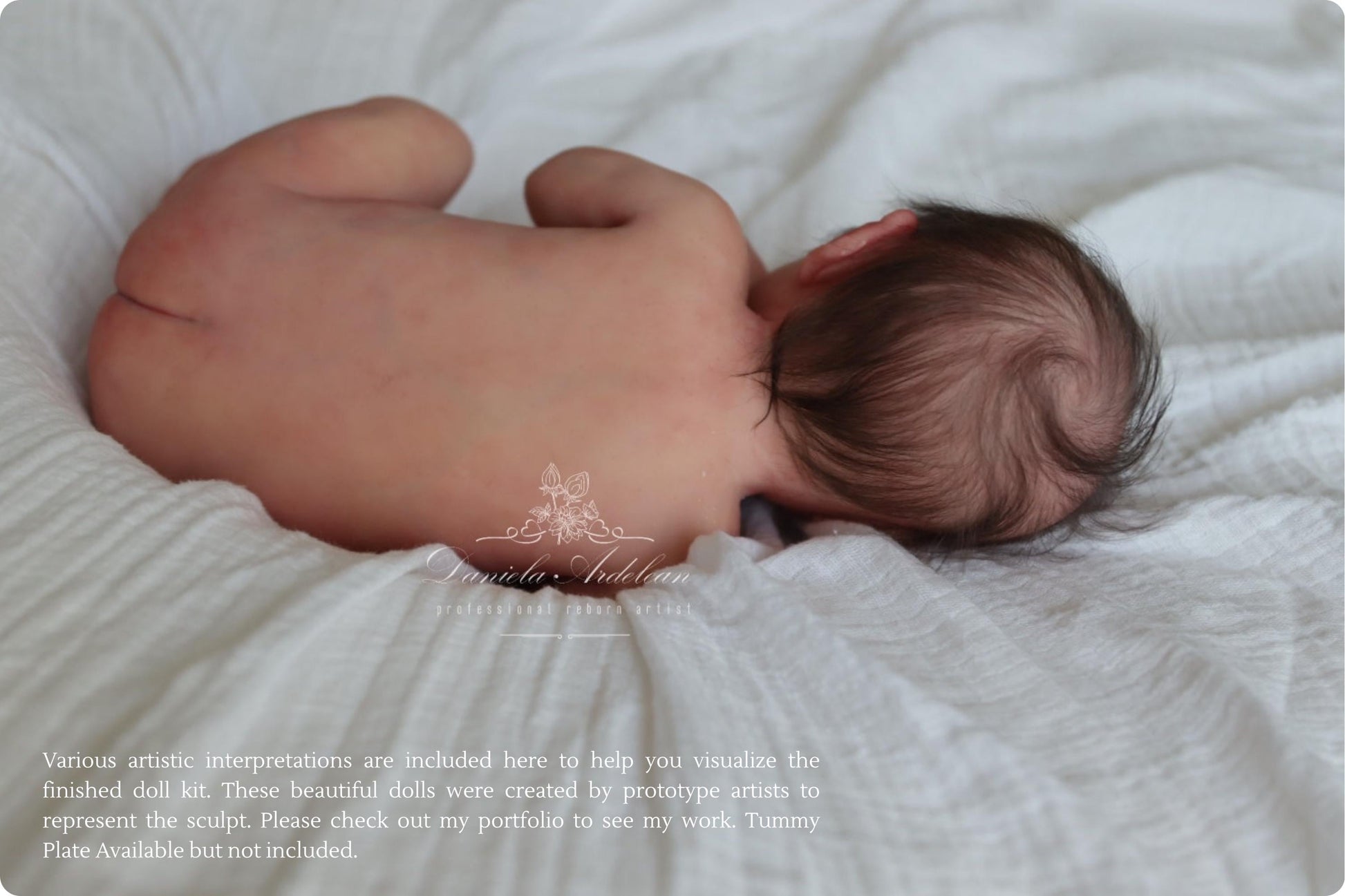 LAST CHANCE!! Full body silicone baby Pip by Izzy Zhao (16.5 inches, 5lbs 6oz)