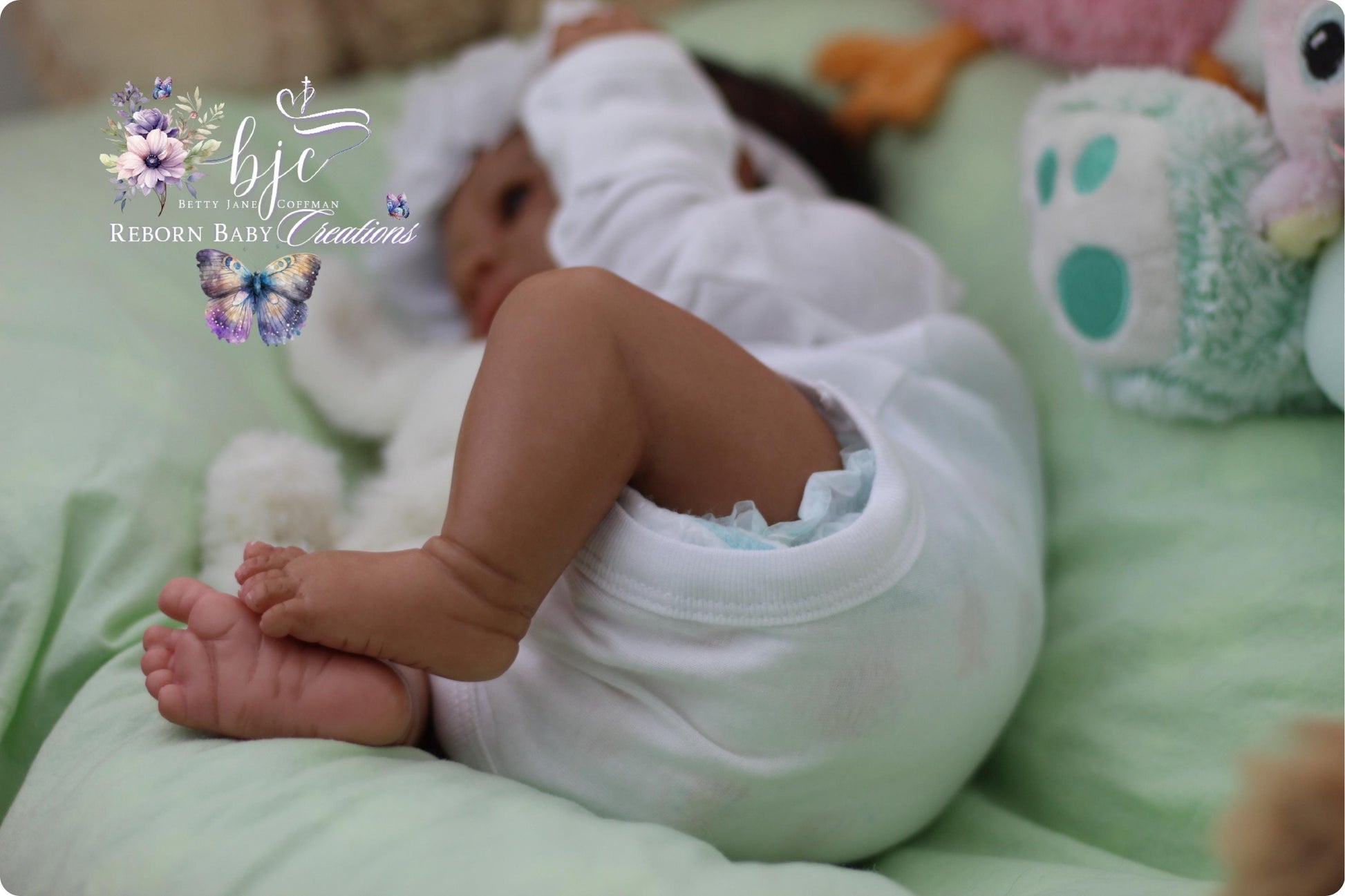 Felicia Reborn Toddler Doll by Priscila Lopez (26 inches tall)