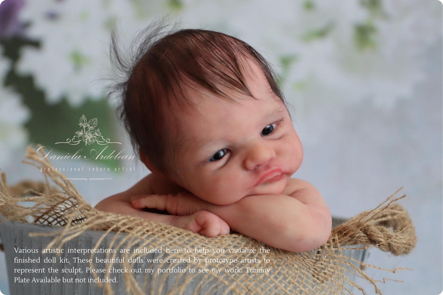 LAST CHANCE!! Full body silicone baby Pip by Izzy Zhao (16.5 inches, 5lbs 6oz)