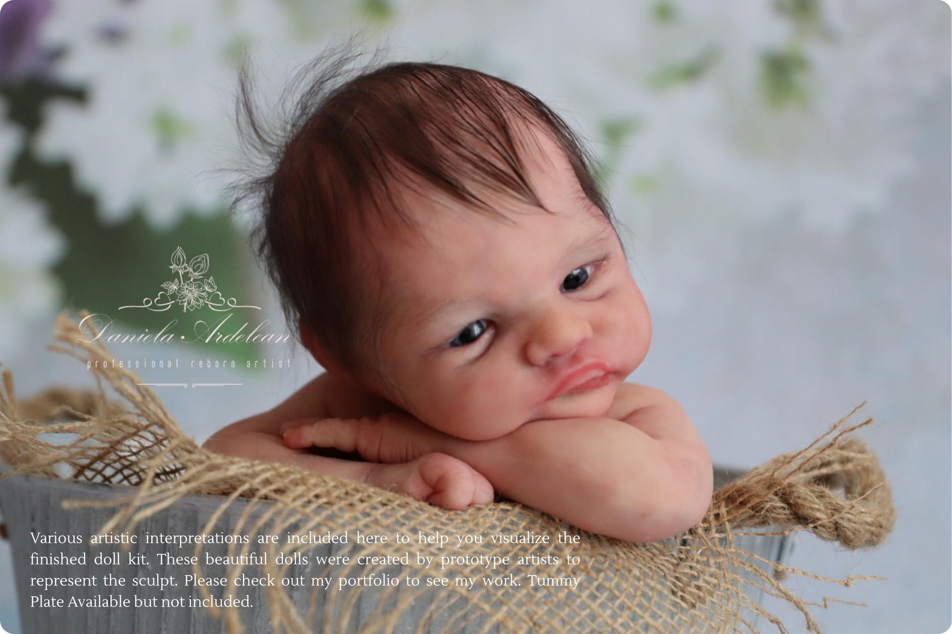 LAST CHANCE!! Full body silicone baby Pip by Izzy Zhao (16.5 inches, 5lbs 6oz)