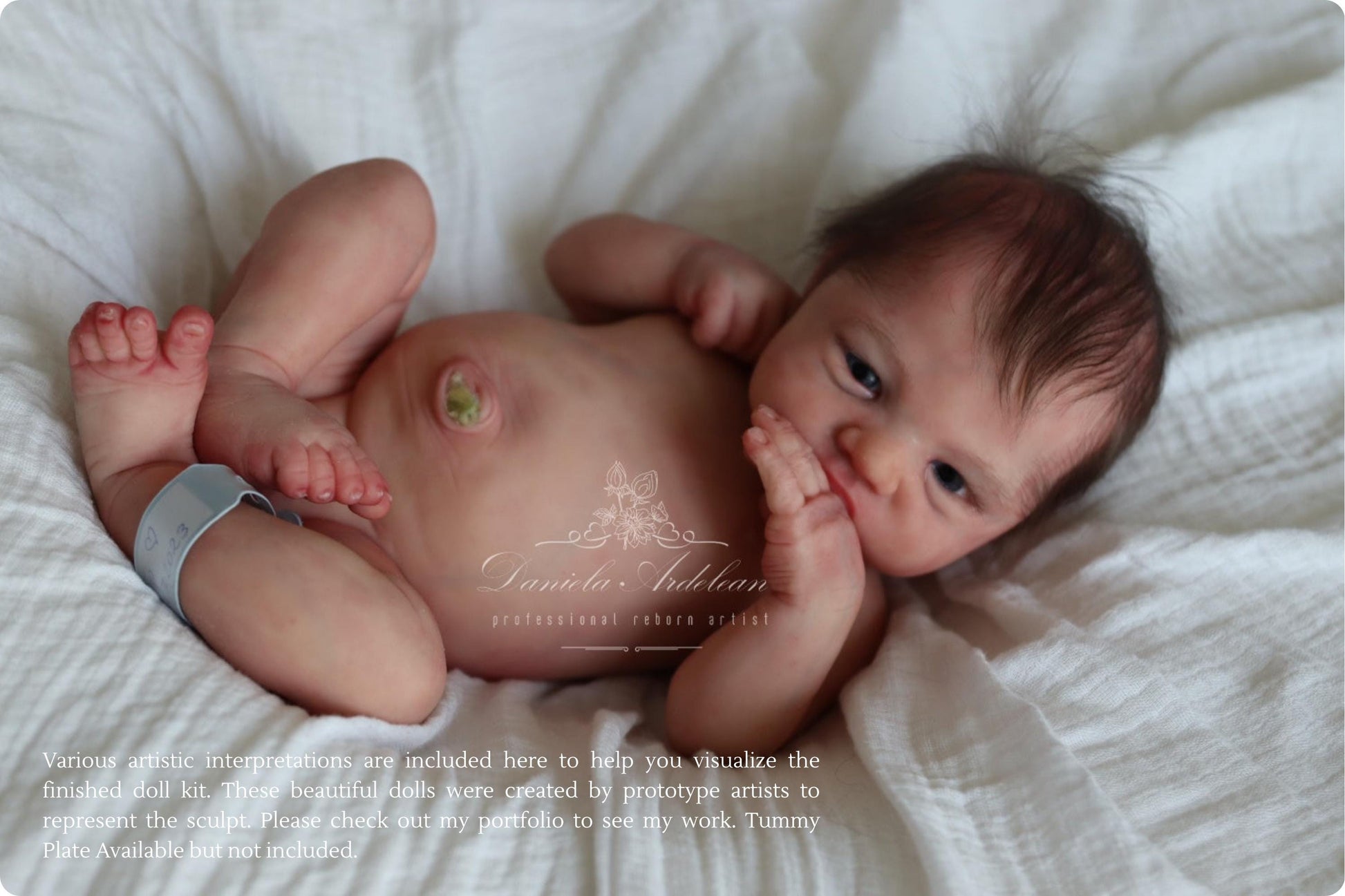 LAST CHANCE!! Full body silicone baby Pip by Izzy Zhao (16.5 inches, 5lbs 6oz)