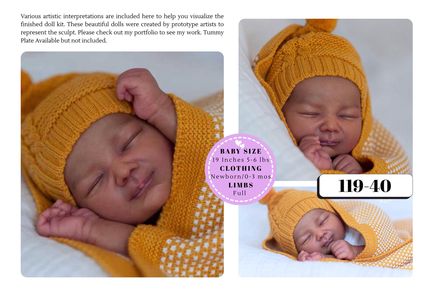 NEW BABY! Bubble by Paqui Galan ~ Limited Edition (19"+Full Limbs)