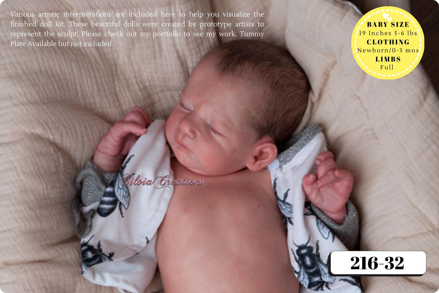 LE 600 ~ Frizzle by Severine Piret ~ Limited Edition (18"+Full Limbs)