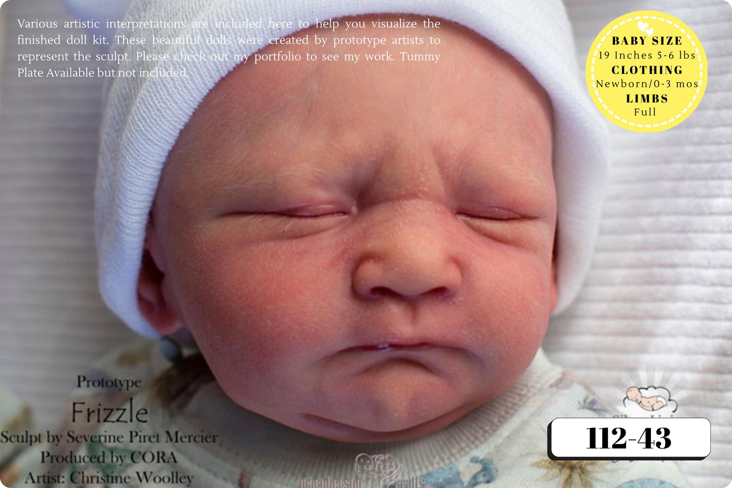 LE 600 ~ Frizzle by Severine Piret ~ Limited Edition (18"+Full Limbs)