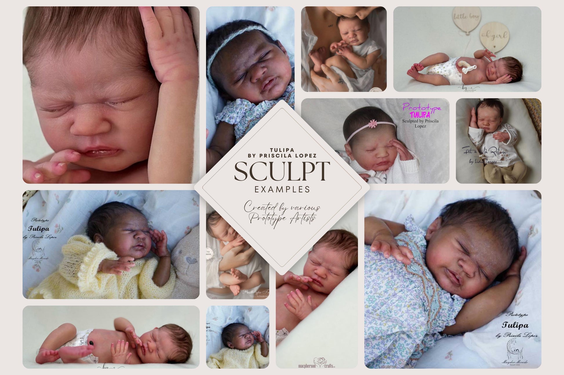 Tulipa by Priscila Lopez (17"+Full Limbs)