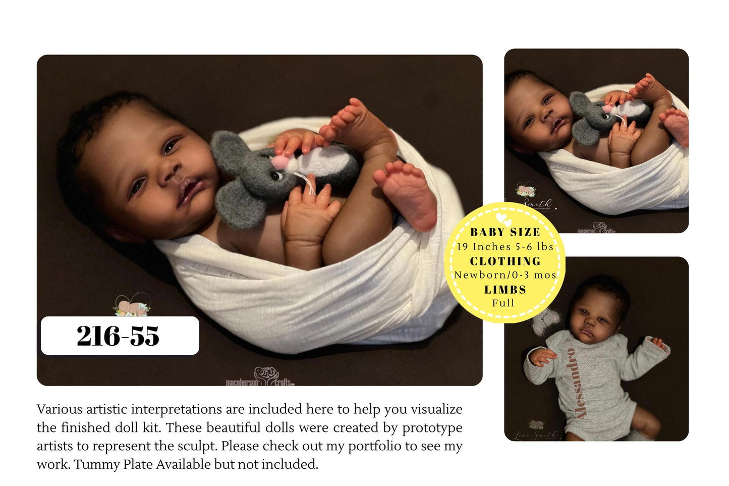 LE Alessandro Awake by Cassie Ann Love (19"+ Full Limbs)