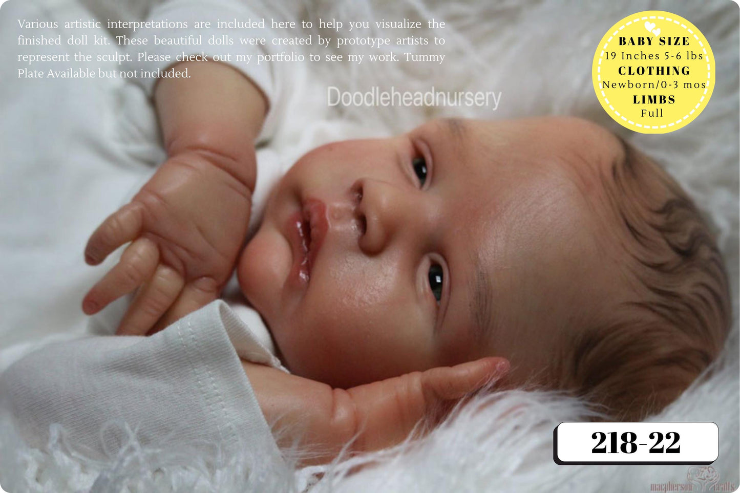 LE Alessandro Awake by Cassie Ann Love (19"+ Full Limbs)