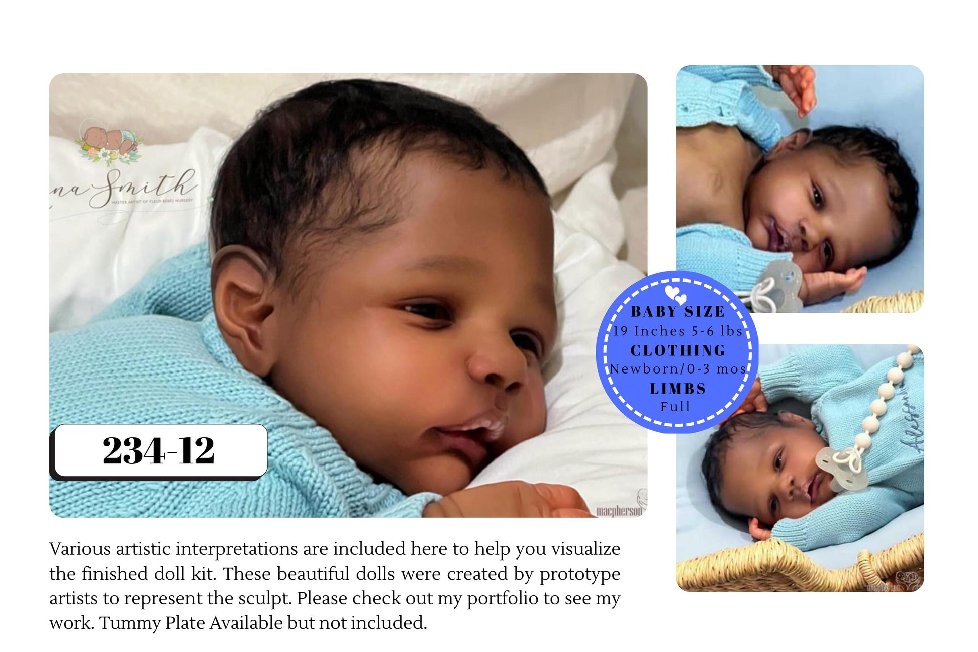 LE Alessandro Awake by Cassie Ann Love (19"+ Full Limbs)