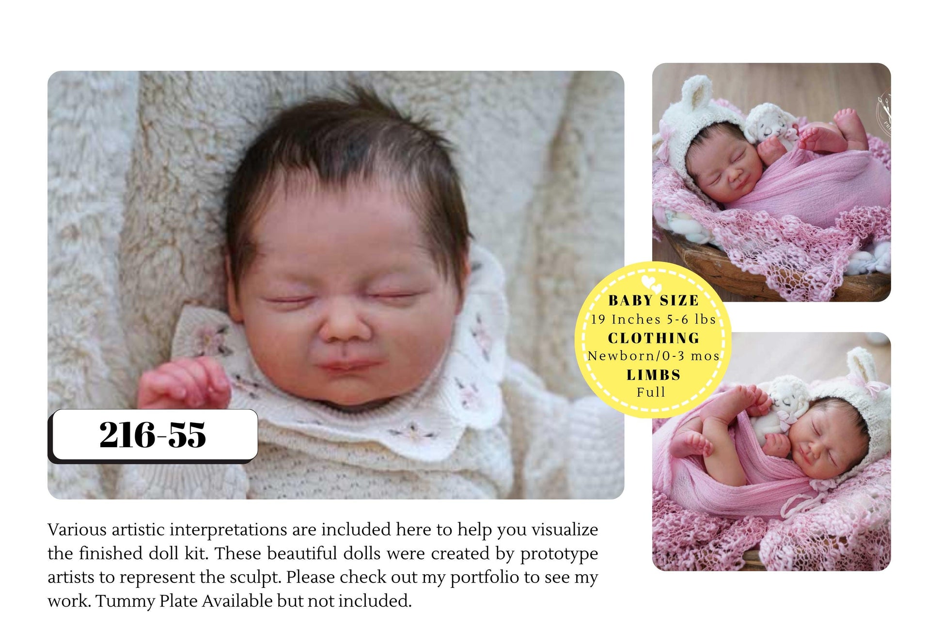 NEW BABY! Bubble by Paqui Galan ~ Limited Edition (19"+Full Limbs)