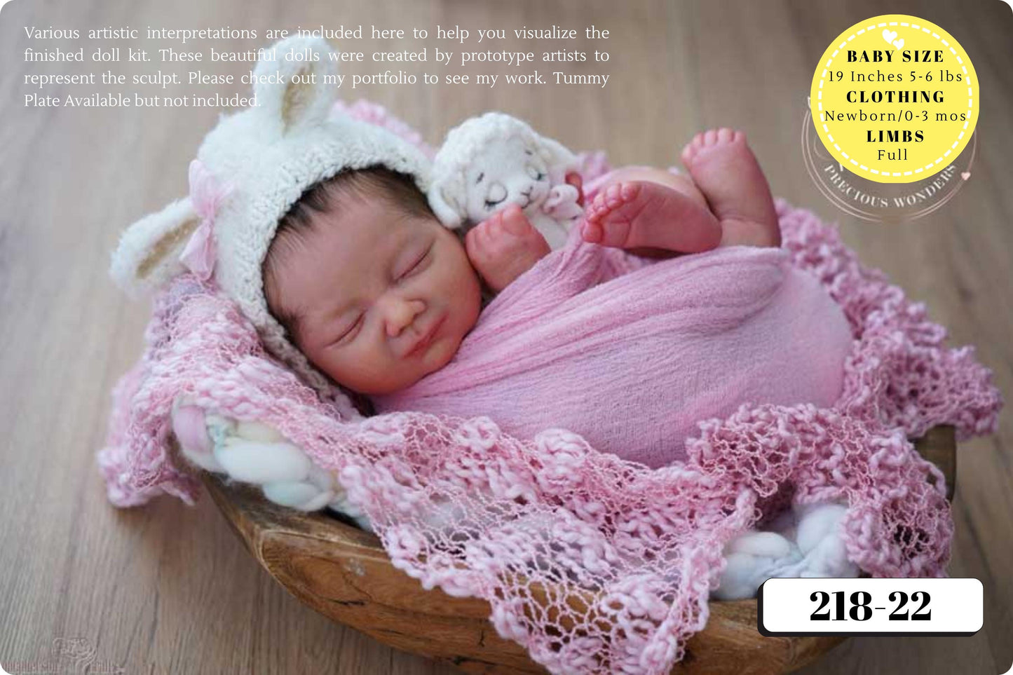 NEW BABY! Bubble by Paqui Galan ~ Limited Edition (19"+Full Limbs)