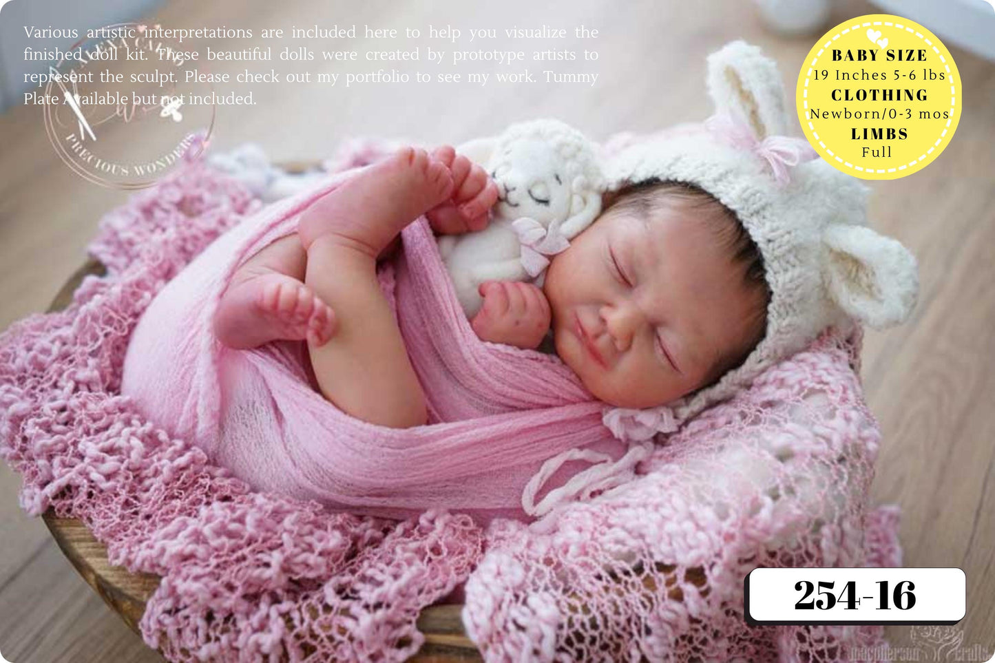 NEW BABY! Bubble by Paqui Galan ~ Limited Edition (19"+Full Limbs)