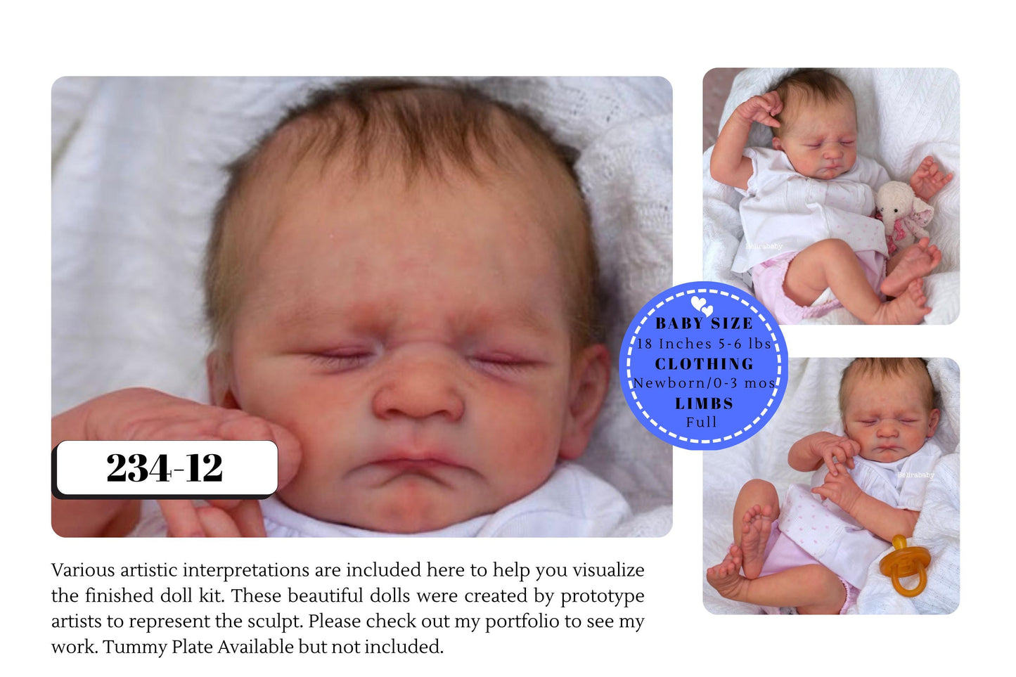 LE 600 ~ Frizzle by Severine Piret ~ Limited Edition (18"+Full Limbs)