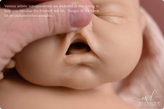 Full Body Silicone Baby Harley - Optional Drink & Wet - by Shi Mrofka (19.5in, 8lb 6oz)