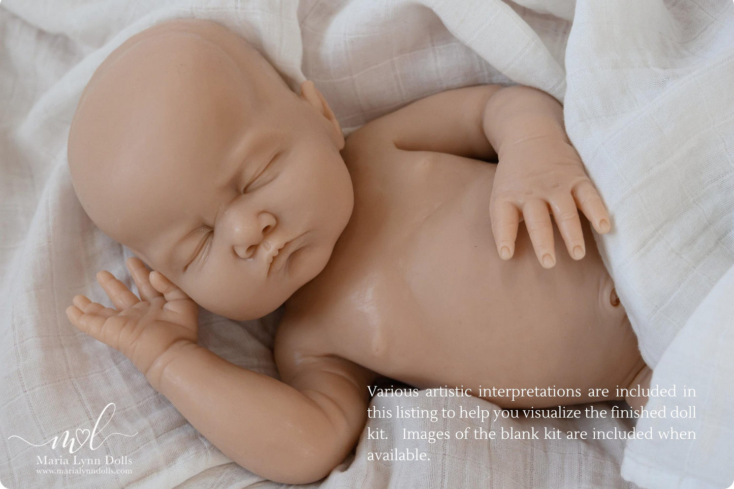 Full Body Silicone Baby Harley - Optional Drink & Wet - by Shi Mrofka (19.5in, 8lb 6oz)